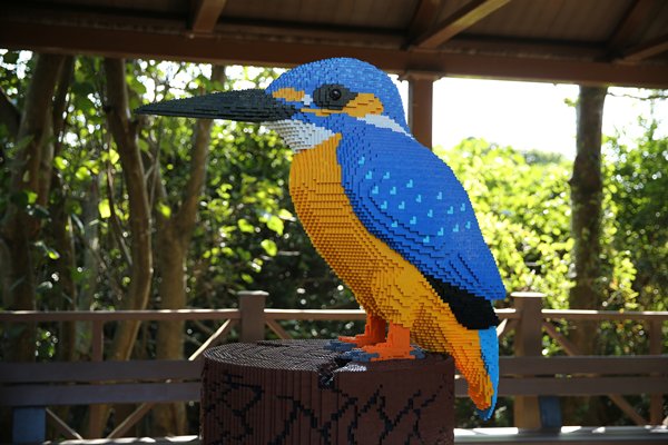 Lego kingfisher