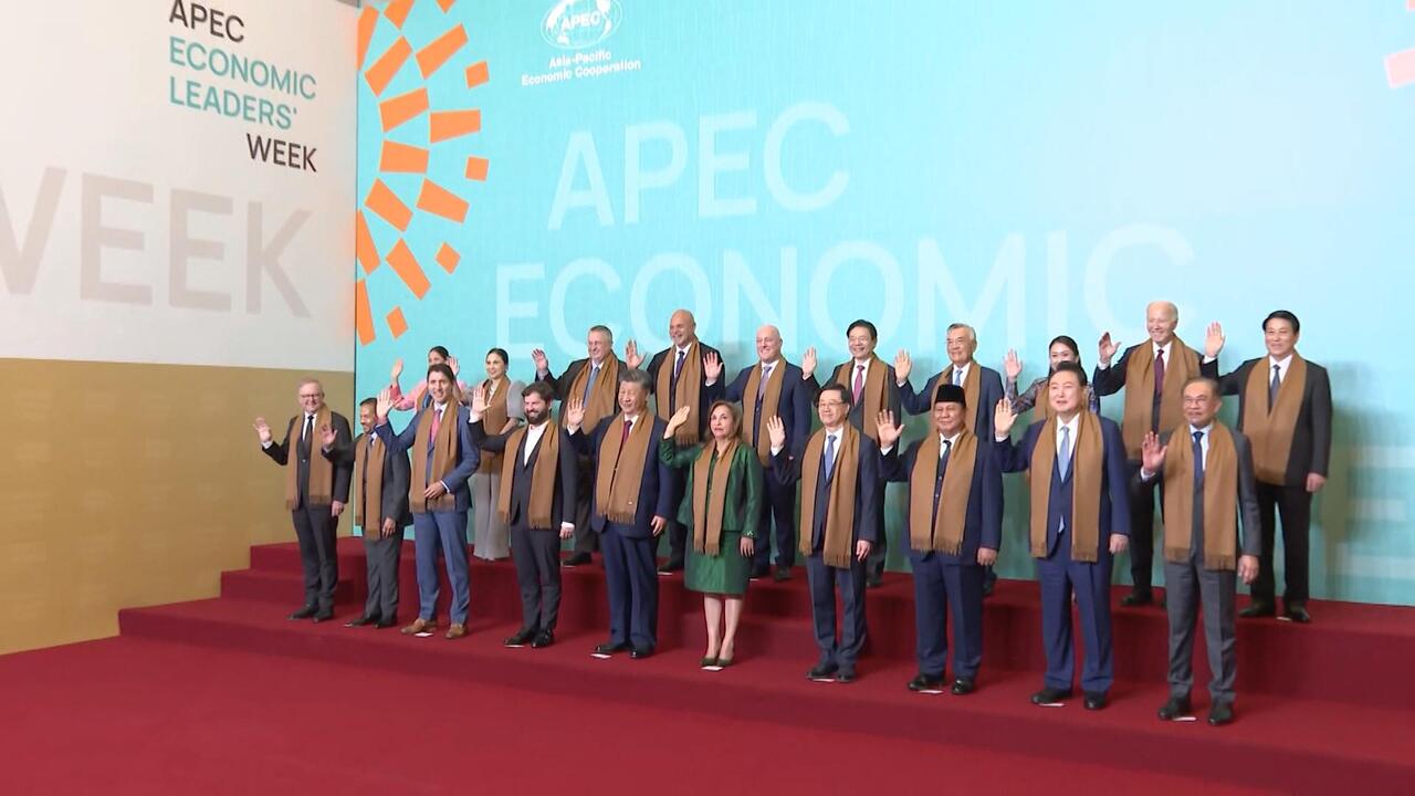 CE speaks at APEC meetings