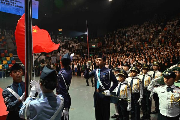 Patriotic atmosphere