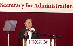 CS speaks at HKGCC lunch