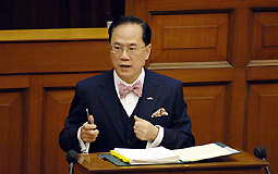 Donald Tsang at Legco Q&A session