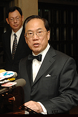 Chief Executive Donald Tsang