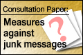 Measures against  junk messages