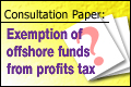 exemption of offshore funds from profits tax