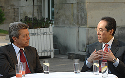 Alain Joyandet and Henry Tang 