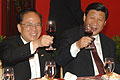 Donald Tsang and Xi Jinping