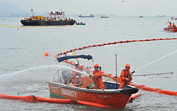 anti-oil pollution drill 