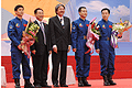 John Tsang and Shenzhou-7 delegation