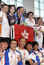 SHA cheers for SAR athletes at the National Games