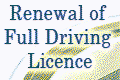 Appointment Booking Service for Full Driving Licence Renewal