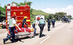 roadside rescue operation