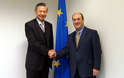 Ambrose Lee meets EU Commissioner