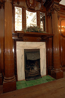 Kom Tong Hall - fireplace