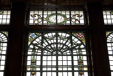 Kom Tong Hall - stained glass