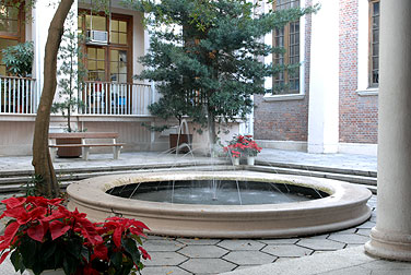 Main Building's courtyard