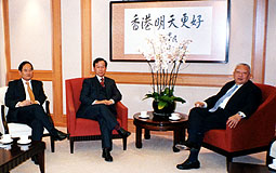 CE meets Heung Yee Kuk members