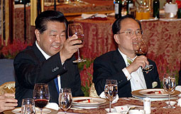 Jia Qinglin & Donald Tsang