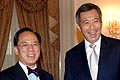 Donald Tsang & Lee Hsien Loong