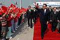 Wu Bangguo arrives in Hong Kong