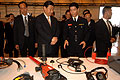 Vice-President Xi watches fire services equipment