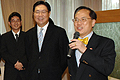 Donald Tsang and Fred Ma