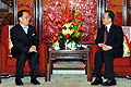 Donald Tsang meets Wen Jiabao