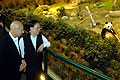 Donald Tsang visits Ocean Park's pandas