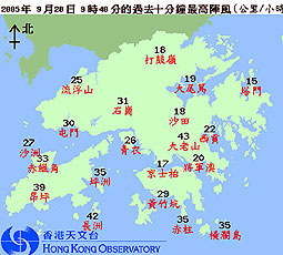 區域陣風資料