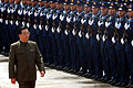 President Hu inspects PLA troops