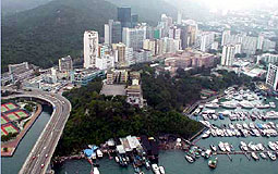 Wong Chuk Hang business area