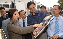 Dr Sarah Liao visits Wong Tai Sin