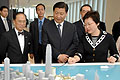 Vice-President Xi briefed on HK's infrastructure projects