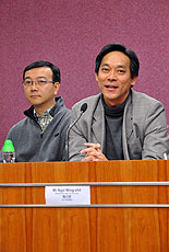 Media session on assistance to bring Hong Kong