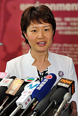 Sally Wong meets media